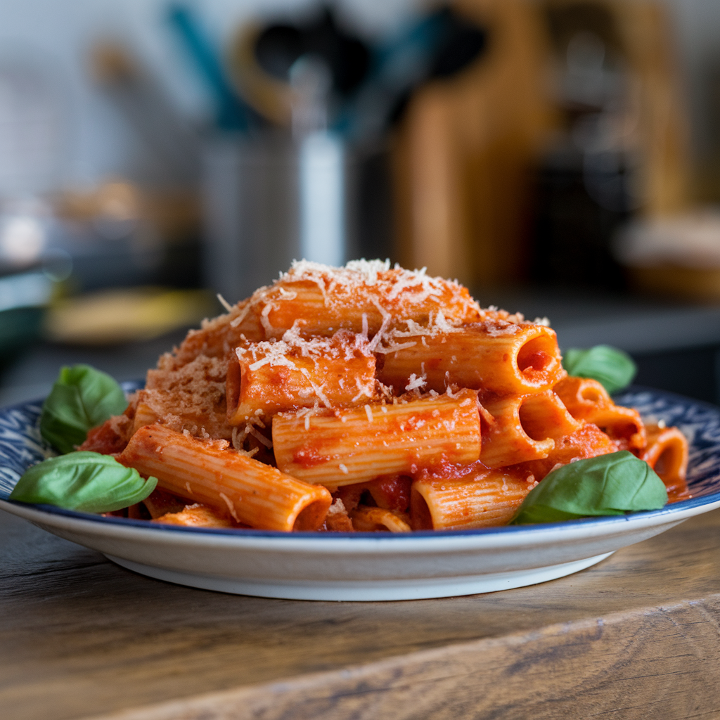 Spicy Rigatoni